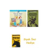 Elif İle Deniz Küstü Mü-İlk Okuma Kitabım + Dünyanın Merkezine Yolculuk + Siyah İnci Hediye