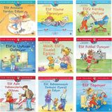 Elif İlk Okuma Kitabım Set: Minik Elif’in Tuvalet Eğitimi - Elif Yüzme Öğreniyor - Elif Taşınıyor - İlk Okuma Kitabım - 9 Kitap - Liane Schneider