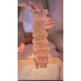 Elif İş Eğitim Denge Oyunu Jenga - Ahşap Büyük Boy 54 Parça