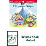 Elif Kampa Gidiyor + Boyama Kitabı