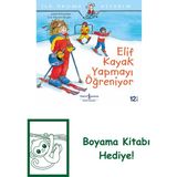Elif Kayak Yapmayı Öğreniyor + Boyama Kitabı