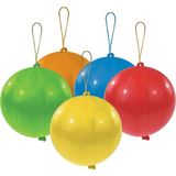 Elif Mağazacılık Parti Paketi Karışık Renkli Punch Balon Lastikli - Çok Renkli - 20 Adet