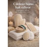 Elif Mira 5 Parça Doğal Vücut & Yüz Bakım Seti Komple Yenileyici Paket - Ekru
