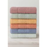 Elif Mira 6 lı El Yüz Havlusu Seti %100 Pamuklu 50x90 Cm Pure Cotton