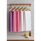 Elif Mira 6 Lı Softtouch El Yüz Banyo Havlusu Seti %100 Pamuklu 50X90 cm - 50 x 90 cm - Beyaz