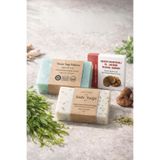 Elif Mira Botanik Özlü Doğal Sabun Seti, Reishi Mantarlı, Yosun Yağlı, Sidr Yağlı, 340 gr, Özel Bitkisel Seri