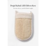 Elif Mira Kabak Lifli Eldiven Battal Vücut Kesesi