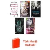 Elif Şafak 5 Kitap Seti + Türk Klasiği Hediye