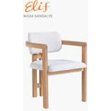Elif Sandalye Irons Sandalye | Modern Endüstriyel Tasarım Konforlu Oturum Dayanıklı Yapı Yemek Sandalyesi - Çok Renkli