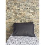 Elif Tekstil Gri 2'li Yastık Kılıfı Seti - 50 x 70 cm - Koyu Gri