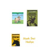 Elif Ve En Sevdiği Midilli: İlk Okuma Kitabım + Dünyanın Merkezine Yolculuk + Siyah İnci Hediye