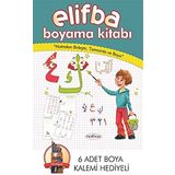 Elifba Boyama Kitabı: Noktaları Birleştir, Tamamla ve Boya (Kapak Değişebilir)