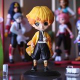 Elifeshop Demon Slayer Kimetsu No Yaiba Zenitsu Agatsuma Anime Karakter Figür Oyuncak Koleksiyonluk Biblo 15CM