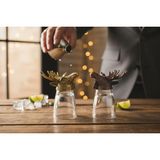 Elifeshop Lüks Döküm Geyik Tasarımlı 2’li Zodyak Shot Bardak Seti Koleksiyon Içki Bardağı 50 ml - 2 Adet