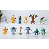 Elifeshop Pokemon Go Plus Anime Versiyon Pikachu 12LI Aksiyon Figür Oyuncak Oyun Koleksiyon Seti 57958