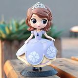 Elifeshop Prenses Sofia Anime Karakter Figür Oyuncak Dekoratif Koleksiyonluk Biblo Bebek 15 cm Genç Odası Süsü