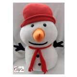 elifim home Peluş Kardan Adam 45 Cm Yeni Yıl Yılbaşı Hediyelik