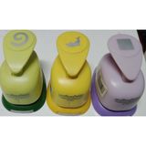 Elifiş Umix Craft And Art U1051KRS Orta Boy Şekilli Delgeç 3lü Set - Mor - Sarı - Yeşil