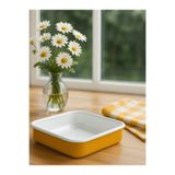 Elifle Emaye Kare Tepsi 20*20 cm Pişirme, Fırın, Kare tepsi