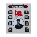 elif'le tasarim keçeden eğitim materyalleri ZEMİNSİZ ATATÜRK KÖŞESİ KÜÇÜK CER
