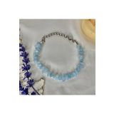Elifsu Jewelry Akuamarin Taşı Doğal Taş Kırıktaş Bileklik