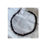 Elifsu Jewelry Lal Taşı Kırıktaş Kolye