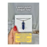 Elifsu Jewelry Lapis Lazuli Taşı Doğal Taş Kolye