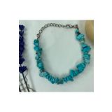 Elifsu Jewelry Turkuaz Firuze Taşı Kırıktaş Bileklik
