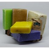 Elige Elige - Kostiksiz Vegan Papatya Aloe Vera Lavanta Miski Amber ve Argan Sabunu