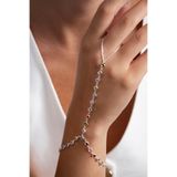 Elika Silver 925 Ayar Gümüş Renkli Zirkon Taşlı Mix Şahmeran Bileklik