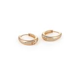 Elika Silver Kadın Rose Gold Halka Model Küpe