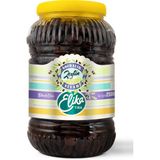 Elika Zeytin Taş Baskı Iri Boy Doğal Siyah Salamura Zeytin 2.5 kg - 2,5 kg