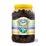 ELİKA Zeytin Taş Baskı Iri Boy Doğal Siyah Salamura Zeytin 2kg