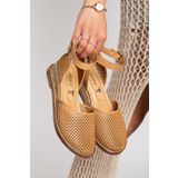Elile Shoes Hakiki Deri 35 Numaradan 41-42-43-44-44 Numaraya Kadar Delikli Sandalet