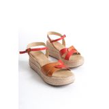 Elile Shoes Hakiki Deri 36 dan 40-41 Numaraya Yumuşak Tabanlı Sandalet