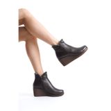 Elile Shoes Hakiki Deri Kadın Bot 34-35-41-42 Numara