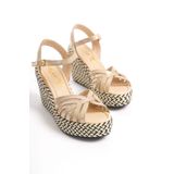 Elile Shoes Hakiki Deri Kadın Sandalet 33-34-35-41-42-43-44-45