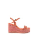 Elile Shoes Hakiki Deri Natura Baskılı Topuklu Kadın Sandalet