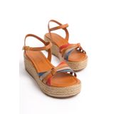 Elile Shoes Hakiki Deri Yumuşak Tabanlı 33-34-35 -42-43-44-45 Numara Kadın Sandalet