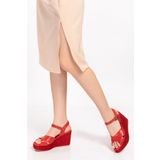 Elile Shoes Hakiki Vageta Deri Topuklu Kadın Sandalet 34-35-41-42-43-44 Numara