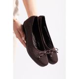 Elile Shoes Triko 33-34-35-36 Numaradan 41-42-43-44-45 Numaraya Kadar Comfort Kadın Ayakkabı