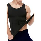 Elilom Yukka Erkek Korse Shapewear Atlet Göbek ve Göğüs Toparlayıcı Dik Duruş Sıkılaştırıcı Fit - XL - Siyah