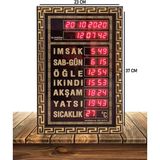 Elimkon Ofis Tipi Vakitmatik Ezan Okuyan(Uzaktan Kumanda Ile Kontrol) - Altın
