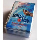 ELİMPAK-150 YAPRAK-ÇANTA, CEP TİPİ- KLASİK KAĞIT SABUN-10 LU AMBALAJ- HER BİRİ TEK KULLANIMLIK (10 * 15)150 YAPRAK-YERLİ ÜRETİM-ORTAK KULLANIM ALANLARINDA VE DIŞ MEKANLARDA KİŞİSEL HİJYEN SAĞLAR