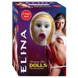 Elina Ultra Realistik Gerçek Kafa Görünümlü Şişme Bebek