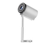 Elinux TS7 Android 13 Projektör, 90 Derece Gimbal Tripod, 720P Çözünürlük, 230 ANSI Lümen, Wi-Fi 6, Bluetooth 5.4, 4K Destekli, Otomatik Düzeltme, 60-120 inç Görüntü, Beyaz