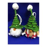 Elioure Amigurimi Noel Süsleri Yeşil