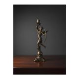 Elips Hediyelik Bronze Melek Mumluk 45 Cm