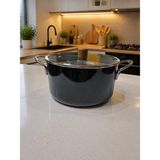 Elis Concept Emaye Kızartma / Yoğurt Tenceresi 22 Cm/3.6Lt