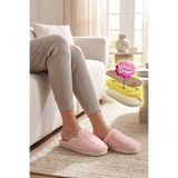 Elis Peluş Kadın Ev Terliği Pembe 36/41